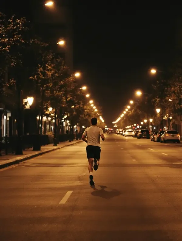 城市夜跑的人 - 夜晚随笔 - 腾讯影视